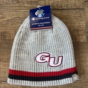 Gonzaga University GU Zags Gray Red Navy Winter Beanie One Size Fits Most NEW